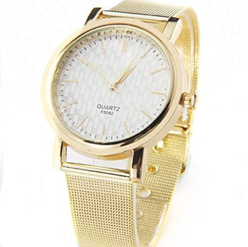 Leben wasserdicht Damen Quartz Classic Uhren; Qaintter56® Edelstahl Armbanduhr