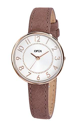 Opex Damen-Armbanduhr Carolyn Analog Quarz Leder X3996LA1