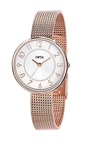 Opex Damen-Armbanduhr Carolyn Analog Quarz Gold X3996MA1