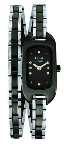 Opex Damen-Armbanduhr Ballerine Analog Quarz Keramik X0391CA1