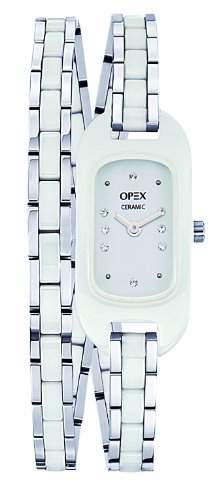 Opex Damen-Armbanduhr Ballerine Analog Quarz Keramik X0391CA2