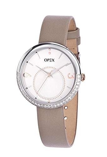 Opex Damen-Armbanduhr Balleto Analog Quarz Leder X3981LA1