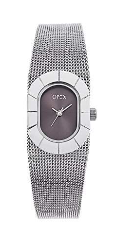 Opex Damen-Armbanduhr Bolero Analog Quarz Silber X4011MA1