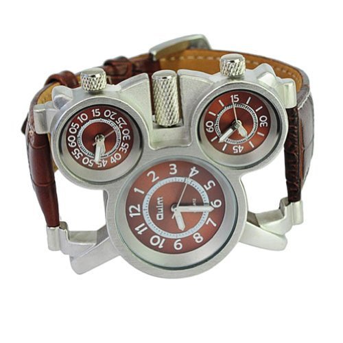 DragonPad Modern Herren Sport Uhren Armbanduhren Sportuhr Analog Analog Wrist Watch braun