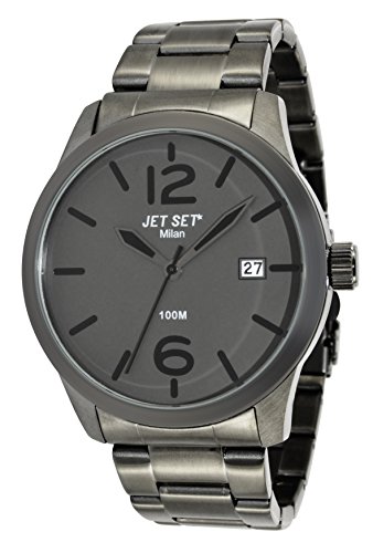 Jet Set J6280B 262 Milan Alyce Quarz analog Armband Stahl Grau