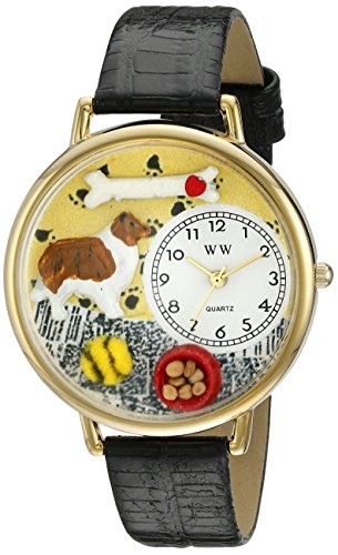 Whimsical Watches Unisex Armbanduhr Analog Quarz Leder G 0130004