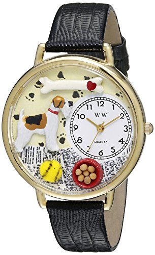 Whimsical Watches Unisex Armbanduhr Analog Quarz Leder G 0130039