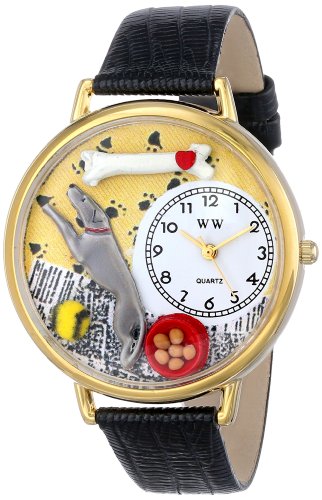Whimsical Watches Unisex Armbanduhr Analog Quarz Leder G 0130046