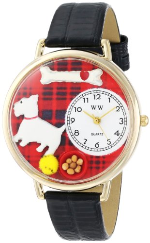 Whimsical Watches Unisex Armbanduhr Analog Quarz Leder G 0130073