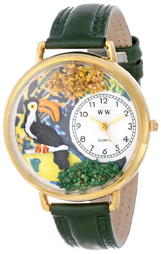 Whimsical Watches Unisex Armbanduhr Analog Quarz Leder G 0150012