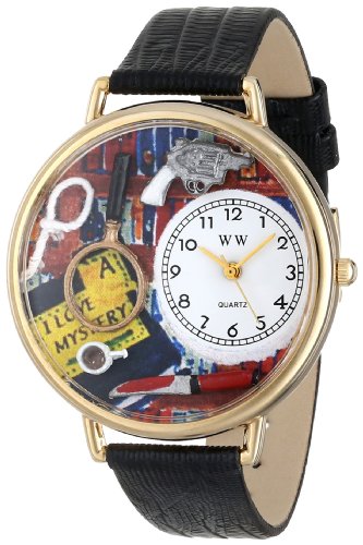 Whimsical Watches Unisex Armbanduhr Analog Quarz Leder G 0460002