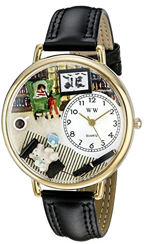 Whimsical Watches Unisex Armbanduhr Analog Quarz Leder G 0610010