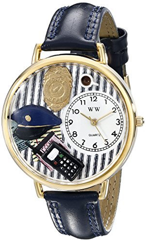 Whimsical Watches Unisex Armbanduhr Analog Quarz Leder G 0610016