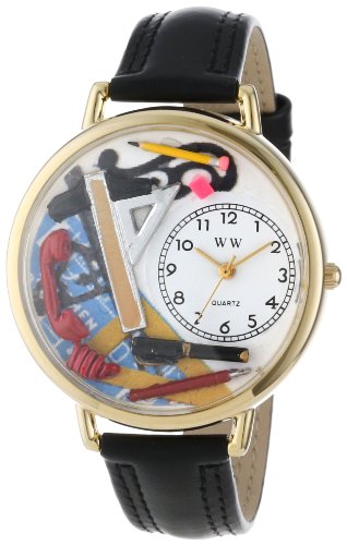 Whimsical Watches Unisex Armbanduhr Analog Quarz Leder G 0610020