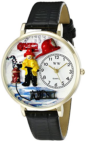 Whimsical Watches Unisex Armbanduhr Analog Quarz Leder G 0610027