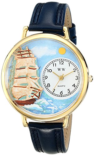 Whimsical Watches Unisex Armbanduhr Analog Quarz Leder G 0810001