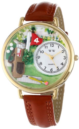 Whimsical Watches Unisex Armbanduhr Analog Quarz Leder G 0810002
