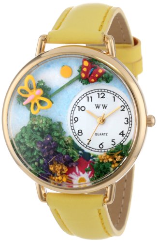 Whimsical Watches Unisex Armbanduhr Analog Quarz Leder G 1210001