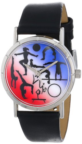 Whimsical Watches Unisex Armbanduhr Analog Quarz Leder R 0840024