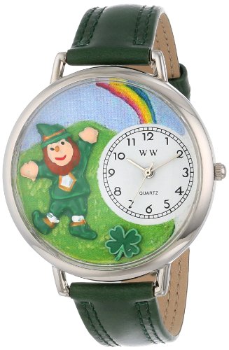 Whimsical Watches Unisex Armbanduhr Analog Quarz Leder U 1224002