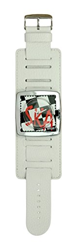 S T A M P S Stamps komplette Uhr Music Lover mit Full Metal Set Structure white 103700