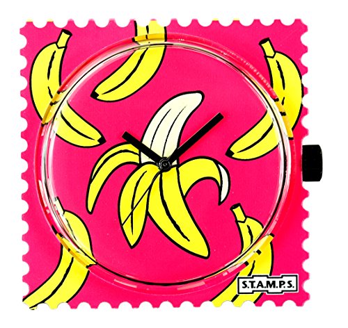 Stamps S T A M P S Uhr Zifferblatt Banana 104272