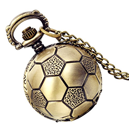 lancardo Retro Vintage Fussball Soccer Militaer 24h Anzeige Taschenuhr