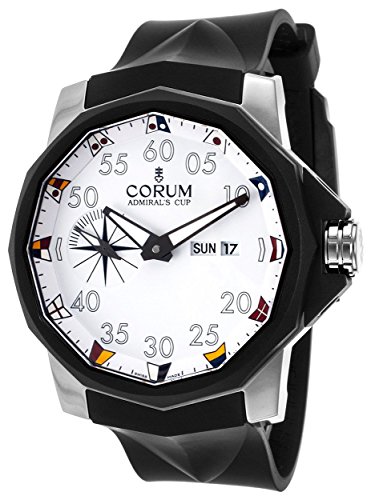 Corum Admirals Cup Competition Automatic Steel Mens Strap Watch A947 02950