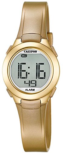 Calypso Damenarmbanduhr Quarzuhr Kunststoffuhr mit Polyurethanband Alarm Chronograph digital alle Modelle K5677 Variante 03
