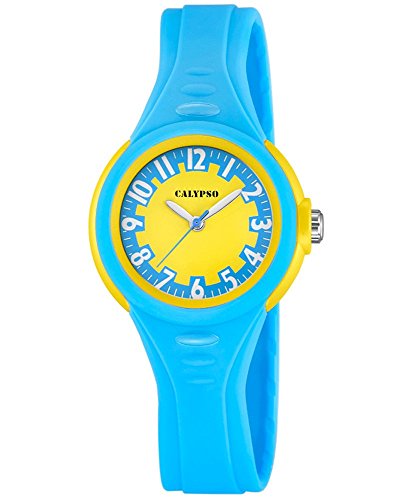 Calypso Watches Kinderuhr Armbanduhr blau gelb K5686 4