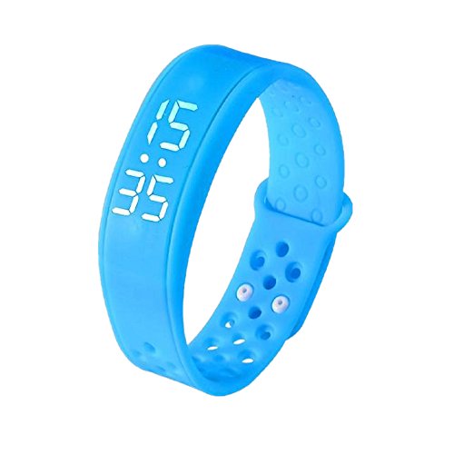 Loveso Smart Armband W6 Sport Gesundheit Pedometer Smart Wearable Armband Armband Uhrenarmband Blau