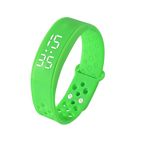 Loveso Smart Armband W6 Sport Gesundheit Pedometer Smart Wearable Armband Armband Uhrenarmband Gruen