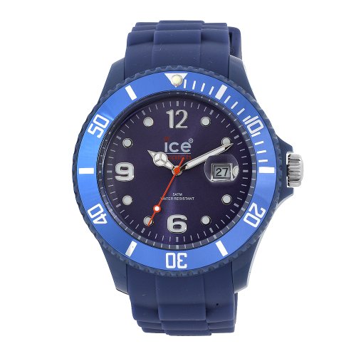 Ice Watch Unisex Armbanduhr Medium Sili Collection blau SI MN U S 10