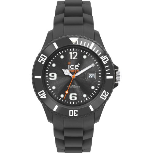 Ice Watch Unisex Armbanduhr Medium Sili Collection Grau SI EC U S 10