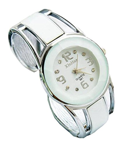 Bracelet Uhren Elegent fashion ladys womens bracelet watches wrist quartz bangle watch WPB KTW150852W