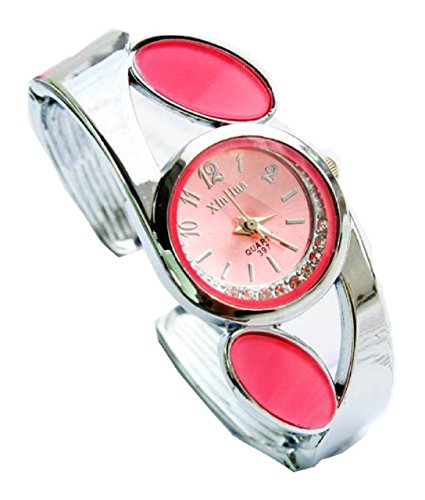 Bracelet Uhren Elegent fashion ladys womens bracelet watches wrist quartz bangle watch WPB KTW150856M