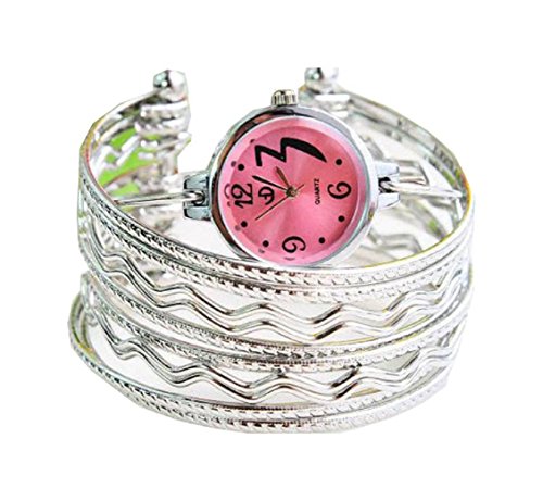 Bracelet Uhren Elegent fashion ladys womens bracelet watches wrist quartz bangle watch WPB KTW151156P