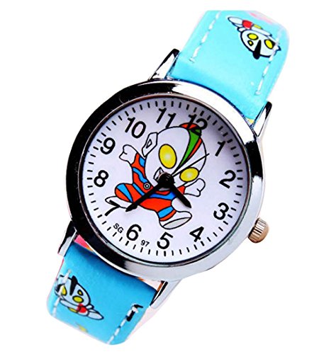 Ultraman Uhren kids cartoon Watches leather Watch WP KTW170517L