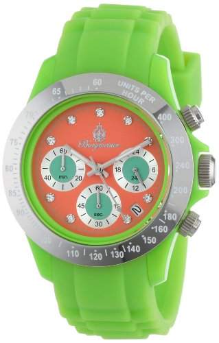 Burgmeister Damen-Armbanduhr Chronograph Quarz Silikon BM514-990E