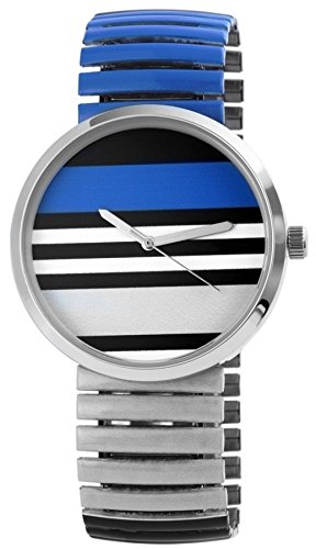 Excellanc Watch schwarze analoge Zugband Armbanduhr Quartz