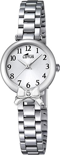 LOTUS Jugend Uhr Junior Collection Analog Edelstahl Armband silber Chronograph Uhr Ziffernblatt silber UL18264 1
