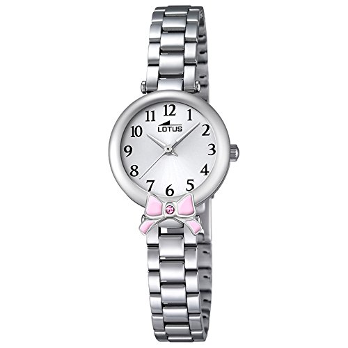 LOTUS Jugend Uhr Junior Collection Analog Edelstahl Armband silber Chronograph Uhr Ziffernblatt silber UL18264 2