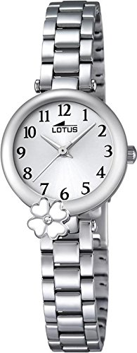 LOTUS Jugend Uhr Junior Collection Analog Edelstahl Armband silber Chronograph Uhr Ziffernblatt silber UL18266 1
