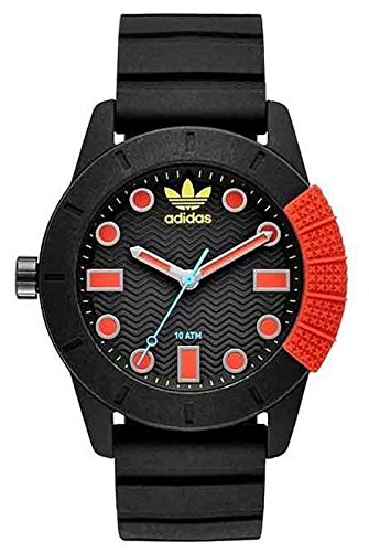 Adidas Originals Herren Schwarz und Rot Gummi adh3176