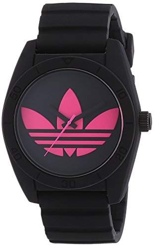 Adidas Herren-Armbanduhr XL Analog Quarz Silikon ADH2878