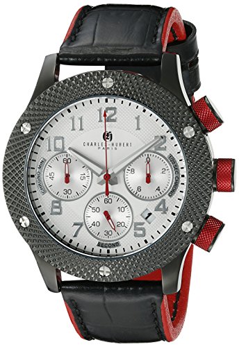 charles hubert Paris Herren 3979 d Premium Collection Analog Display Japanisches Quartz Black Watch