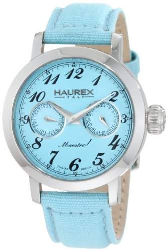 Haurex Italy Damen-Armbanduhr Maestro Rainbow Analog Textil 6A343DT1