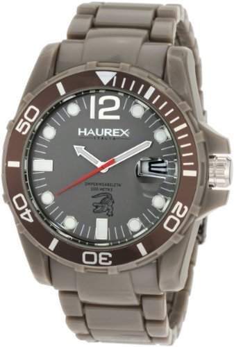 Haurex Italy Herren-Armbanduhr XL Caimano Analog Plastik G7354UGG