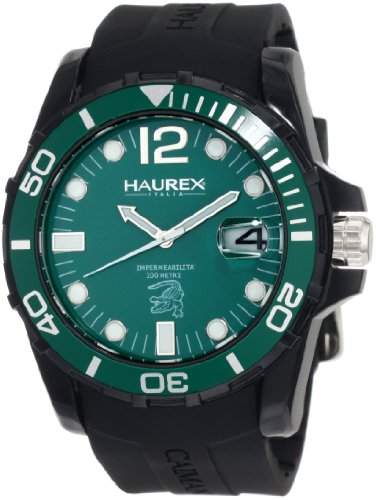 Haurex Italy Herren-Armbanduhr XL Caimano Analog Kautschuk N1354UNV