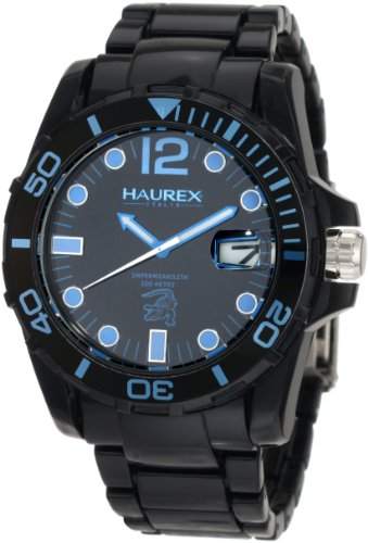 Haurex Italy Herren-Armbanduhr XL Caimano Analog Plastik N7354UNB
